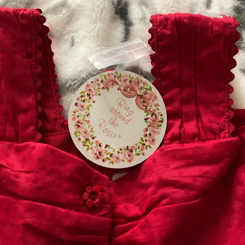 2T NEW dress & headband made in the Philippines - Picture 2 of 5